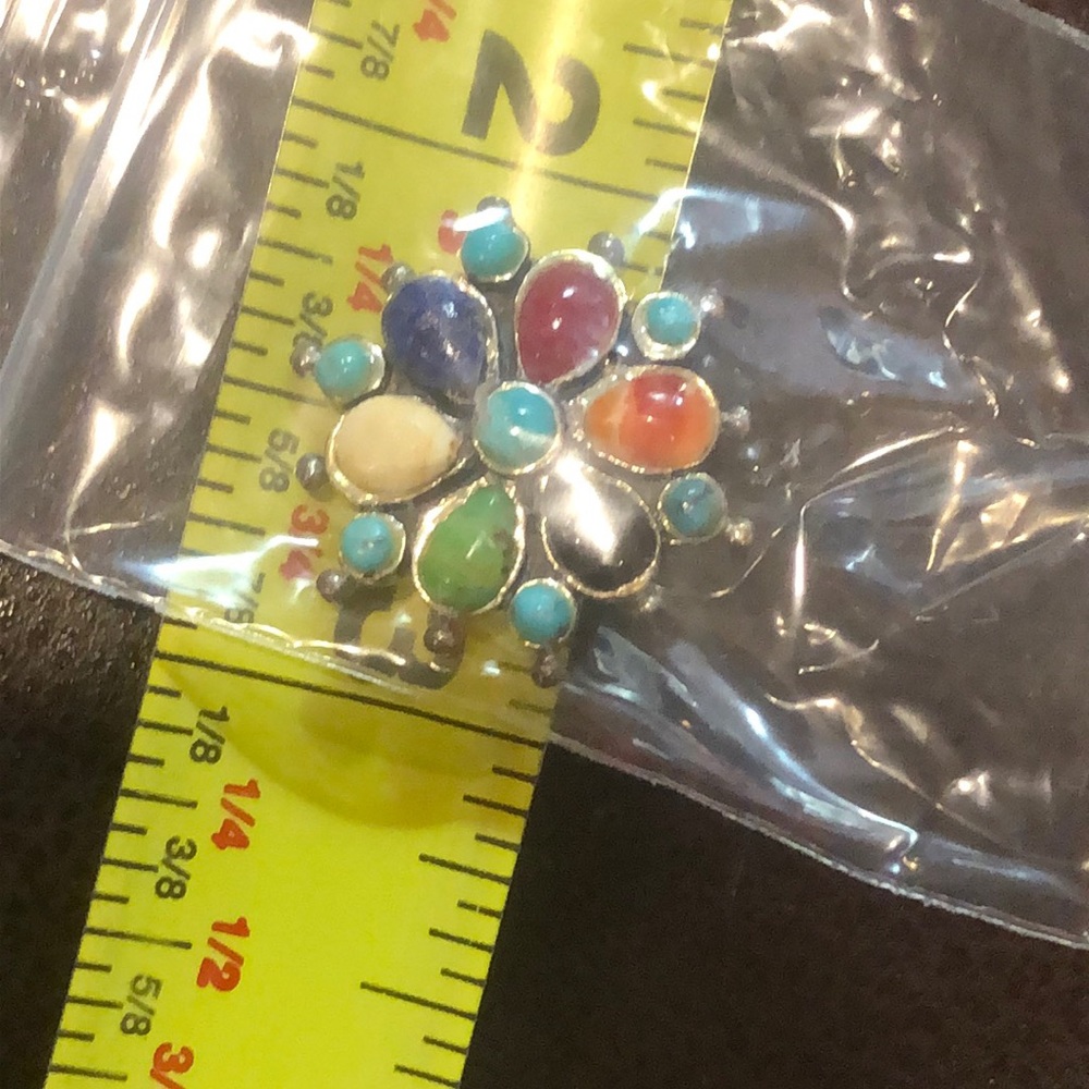 Barse Multi-Gemstone Sterling Silver Earrings - image 3